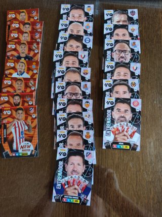 Lote Cromos Adrenalyn temporada 25/26