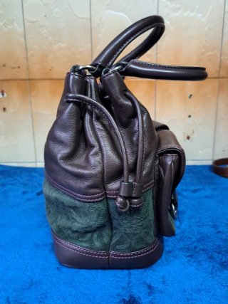 Bolso Loewe Morado y Verde