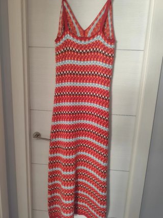 Vestido largo de verano estampado