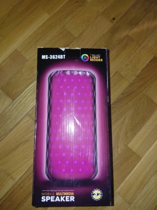 Altavoz Multimedia Bluetooth RGB