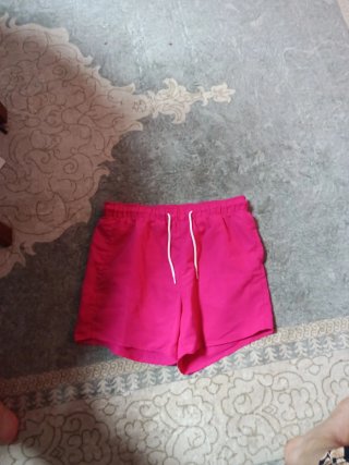 Pantalón corto piscina fucsia talla S