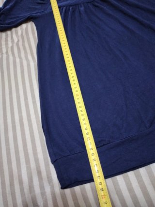 Camiseta manga corta Clockhouse azul talla S