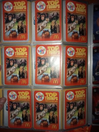 Cromos Top Trumps McDonald's