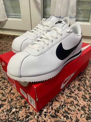 Nike Cortez Leather Zapatillas Blancas