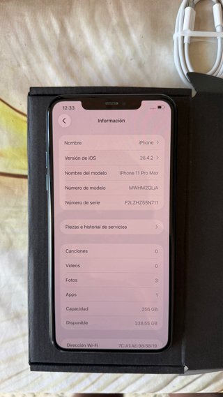 iPhone 11 Pro Max 128GB Verde/Grigio