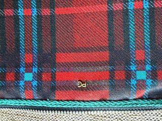 Bolso de mano cuadros Purificación Garcia