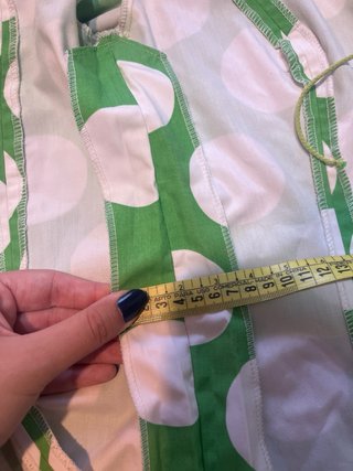 Traje de flamenca verde y blanco raquel