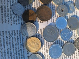 Lote monedas España