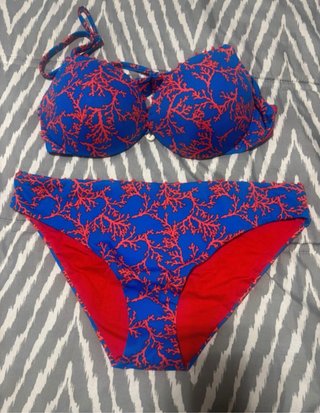 3 Bikinis completos Calzedonia Aro Talla 100