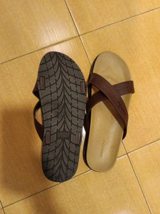 Sandalias BlackOut Hombre Marrón Beige
