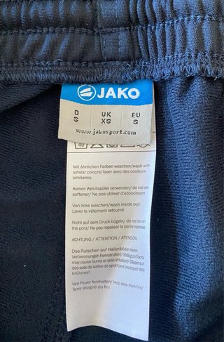 Pantalones chándal Jako Talla S