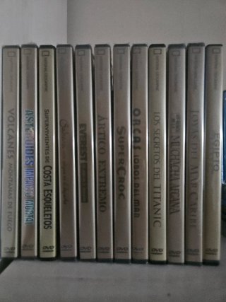 Colección National Geographic 12 DVD.