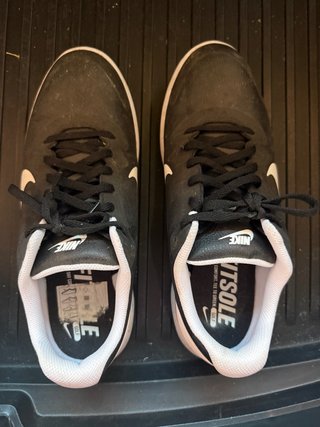 Zapatillas de golf Nike negras y blancas