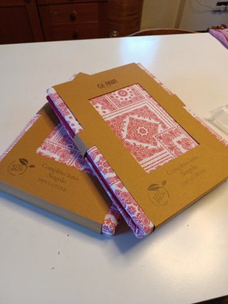 2 Completi Letto Singolo Cotone