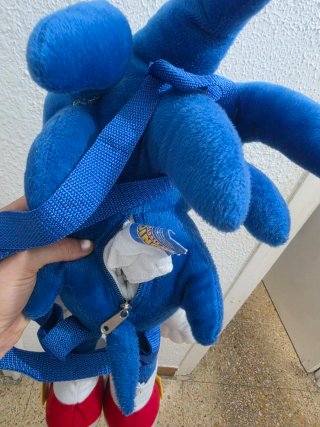 Peluche Mochila Sonic