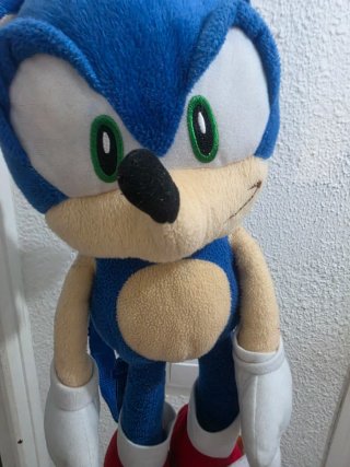 Peluche Mochila Sonic