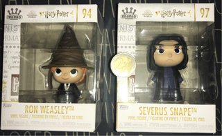 Funko Minis Harry Potter Ron Weasley Severus Snape