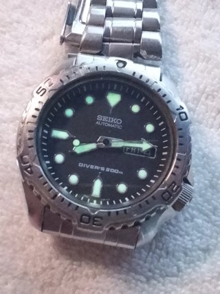 Seiko Automático Diver's 200m reloj