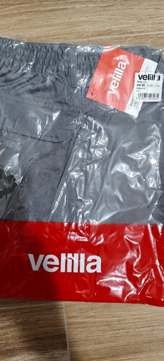 Pantalón laboral Velilla gris talla L