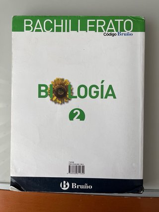 Biología, Bachillerato 2