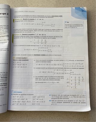 Matemáticas I de 1 Bach