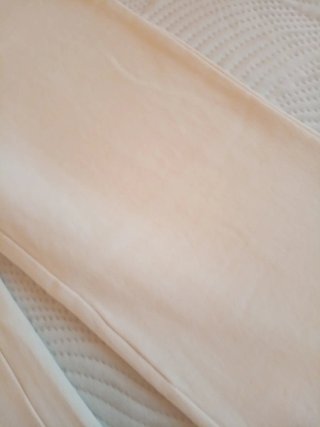 Pantalón deportivo Zara beige mujer