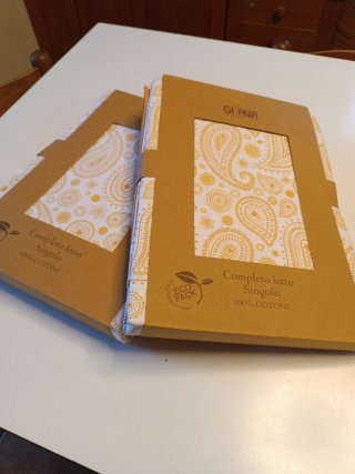 2 Completi Letto Singolo Cotone