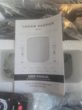 Altavoz GREEN KEEPER GKS60 Karaoke 400w