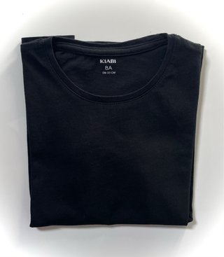 T-shirt nera KIABI taglia 8 anni