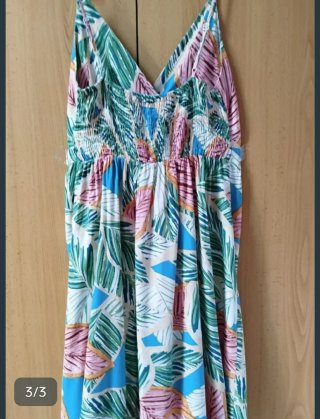 Vestido de Verano Long Fan