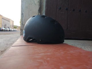 Bicicleta infantil blanca