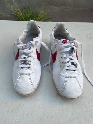 Zapatillas Nike Hombre Blancas y Rojas