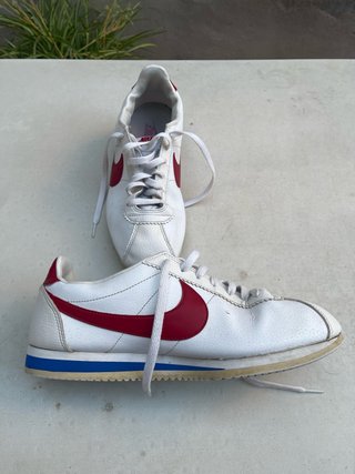 Zapatillas Nike Hombre Blancas y Rojas
