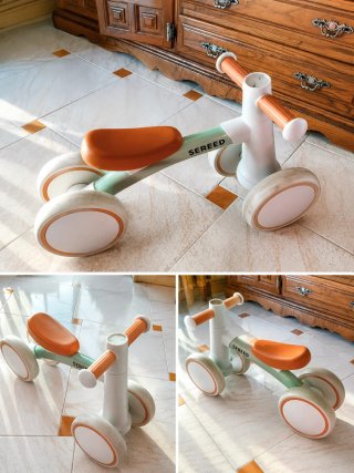 Correpasillos 4 ruedas bici equilibrio infantil