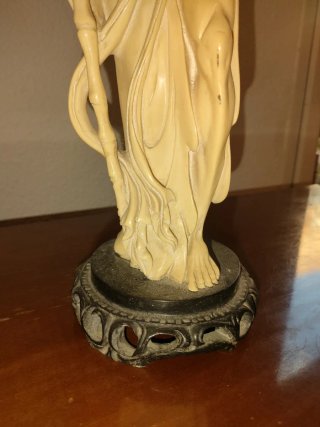 Figura oriental sabio chino vintage