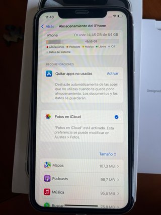 iPhone XR 64 GB Bianco