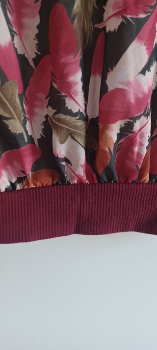Camiseta Sense Talla M Estampado Plumas