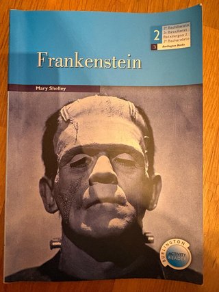Frankenstein, libro adaptación, inglés