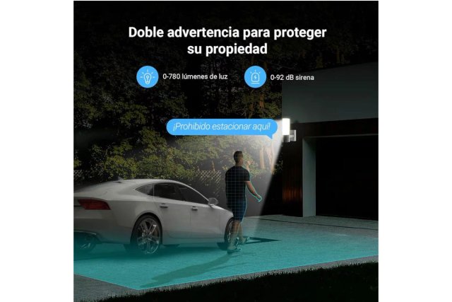 EZVIZ Cámara Seguridad Luz 2K