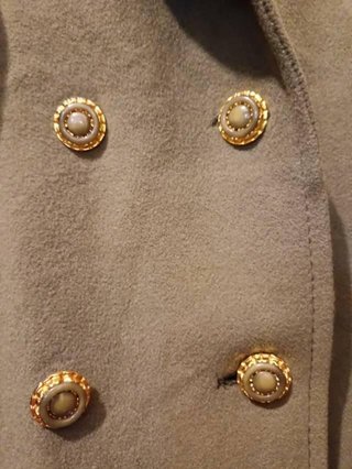 Abrigo vintage lana y cachemira Austerlitz T 52