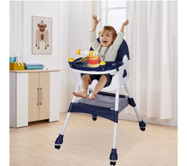 Trona bebé ajustable y portátil