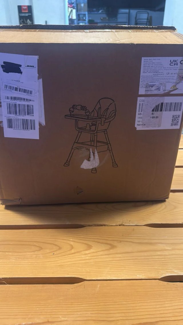 Trona bebé ajustable y portátil