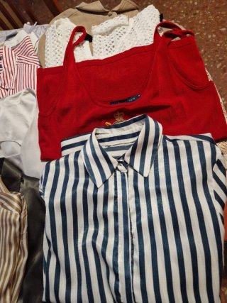 Lote 16 Camisas y Blusas Talla M