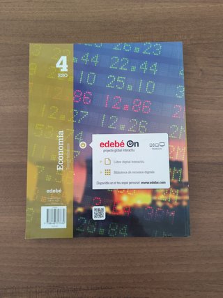 Economía 4o ESO Edebé Trimestral Completo