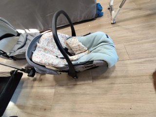 Carro de bebé 3 piezas con saco