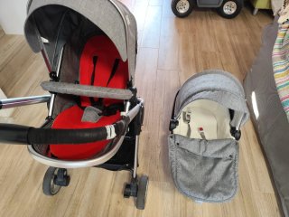 Carro de bebé 3 piezas con saco
