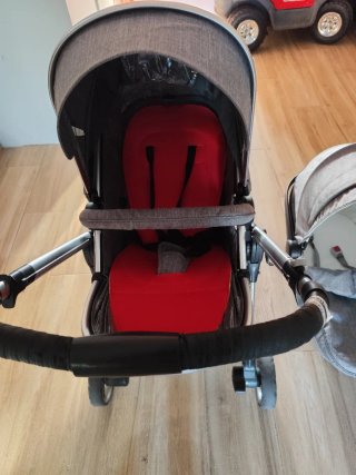 Carro de bebé 3 piezas con saco