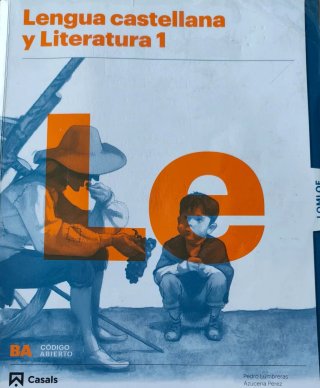 Lengua castellana y literatura 1, Le Bachillerato