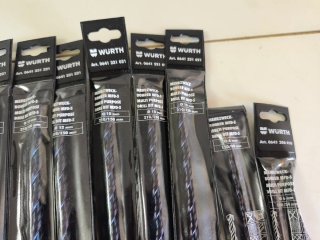 #677 Lote 15 Brocas Multimaterial Wurth