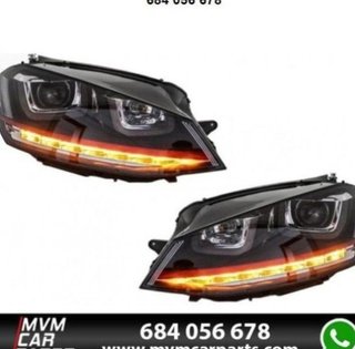 Faros delanteros Led Volkswagen Golf VII 7 Red edi